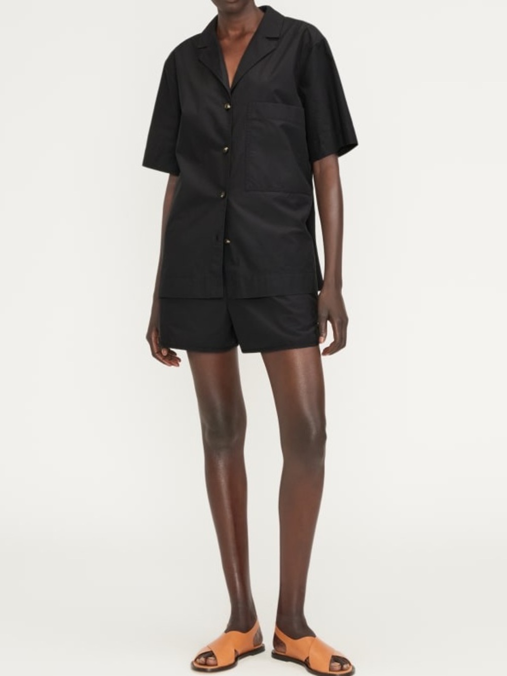 Everlane The Poplin Shirt Boxy Relaxed Fit Minimalist Classic Basics